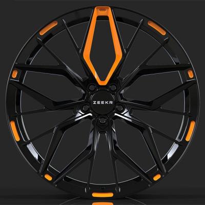 5X108 20 21 22 Inch cente bore 63.4 gloss black Forged Wheels for ZEEKR